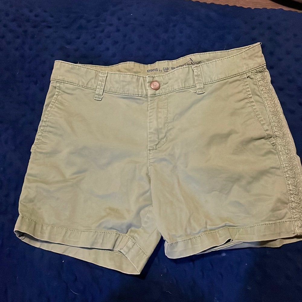 Green shorts